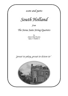 The Stena Suite. String Quartets, Op.5: No.2 South Holland (intermediate) by Simon Paul Austin