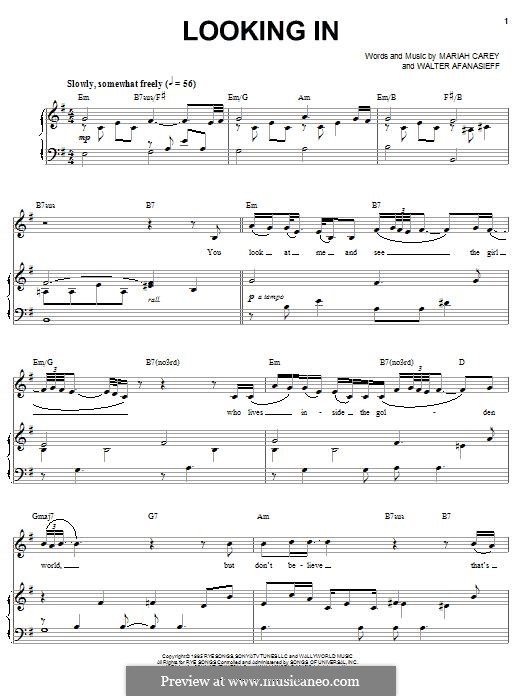 Looking In: Looking In by Mariah Carey, Walter Afanasieff