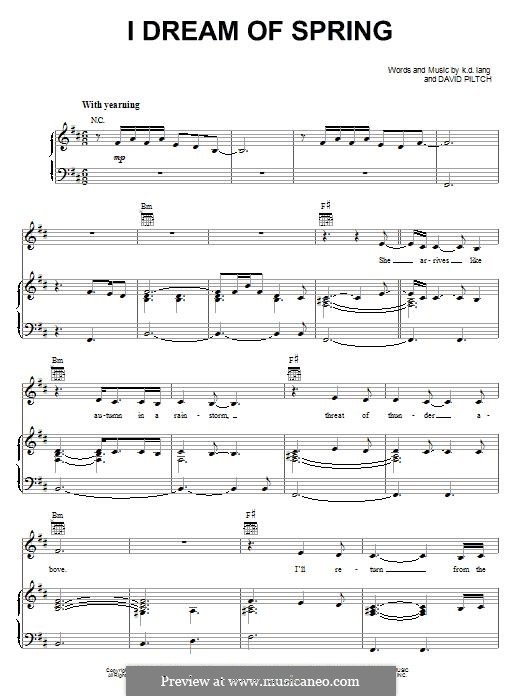 I Dream Of Spring: I Dream Of Spring by k.d. lang