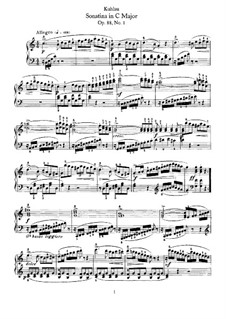 Four Sonatinas, Op.88: Sonatina No.1 by Friedrich Kuhlau