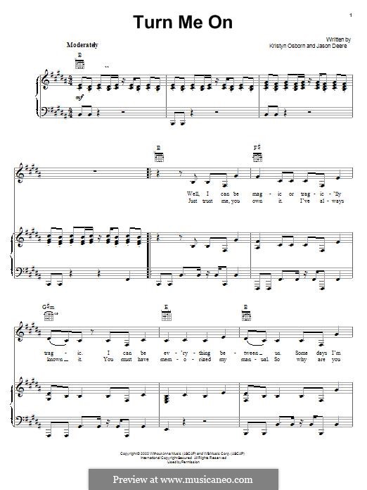 Turn Me On (SHeDAISY): Turn Me On (SHeDAISY) by Jason Deere, Kristyn Osborn