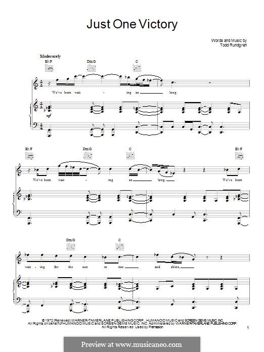 Just One Victory: Just One Victory by Todd Rundgren