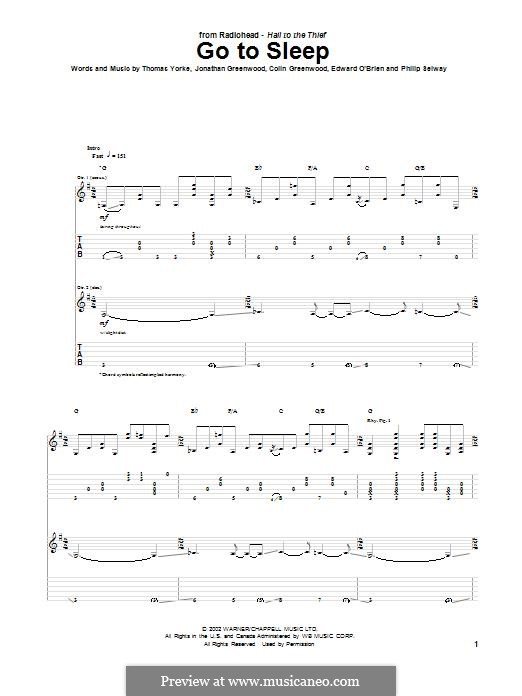Go To Sleep (Radiohead): Go To Sleep (Radiohead) by Colin Greenwood, Ed O'Brien, Jonny Greenwood, Phil Selway, Thomas Yorke