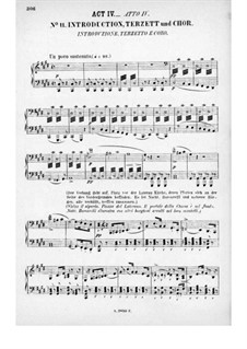 Rienzi, the Last of the Tribunes, WWV 49: Act IV. Arrangement for voices and piano by Richard Wagner