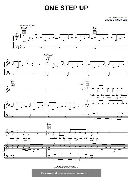 One Step Up (Kenny Chesney): One Step Up (Kenny Chesney) by Bruce Springsteen