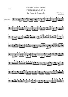 Fantasia No.5 d-moll: Fantasia No.5 d-moll by Michał Bylina