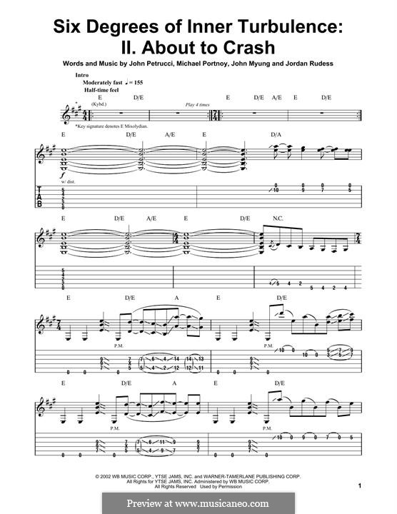 Six Degrees of Inner Turbulence (Dream Theater) by M. Portnoy, J