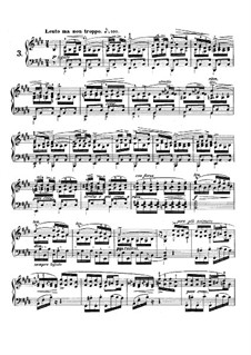 No.3 in E Major: For piano by Frédéric Chopin