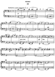 Complete set: Movements III-IV, for piano four hands by Nikolai Rimsky-Korsakov