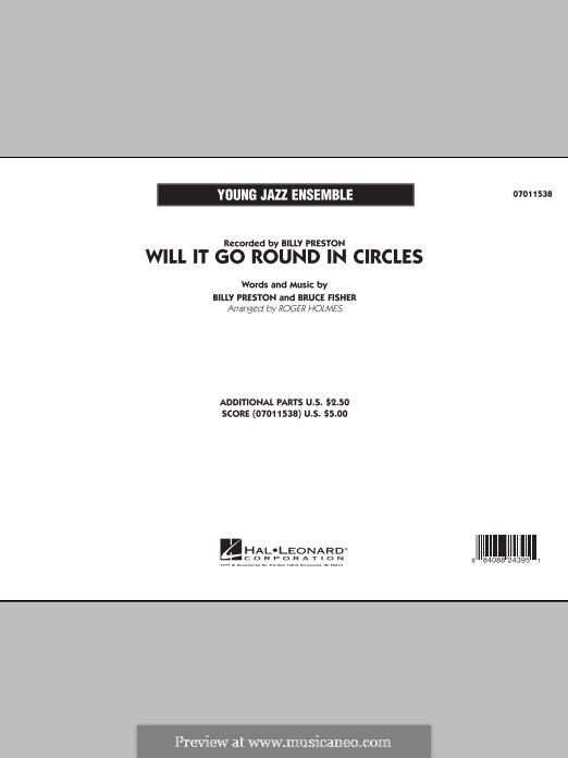 Will It Go Round in Circles (Billy Preston): Full Score by Bruce Fisher