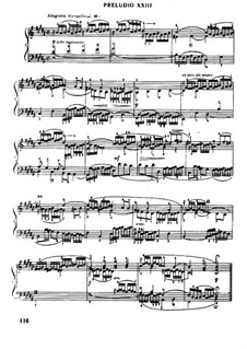 Prelude and Fugue No.23 in B Major, BWV 868: For piano by Johann Sebastian Bach