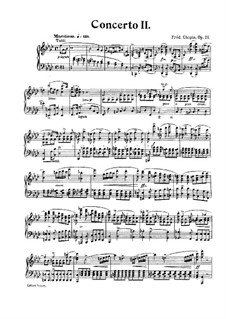Complete Concerto: Version for piano by Frédéric Chopin