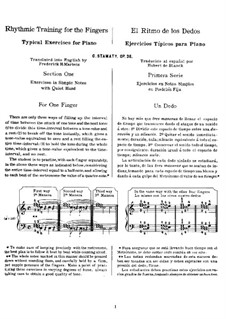 Rhythmic Training for the Fingers for Piano, Op.36: Movement I by Camille-Marie Stamaty