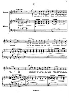 Memories, Op.71: Nr.5 So standen wir im Pohrenhain by Anton Arensky
