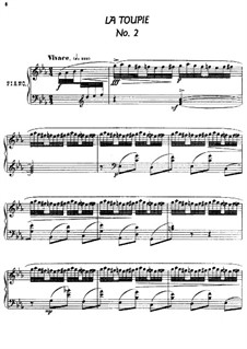 Twenty-Four Characteristic Pieces, Op.36: No.2 La Toupie (The Top) by Anton Arensky