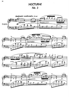 Twenty-Four Characteristic Pieces, Op.36: No.3 Nocturne by Anton Arensky