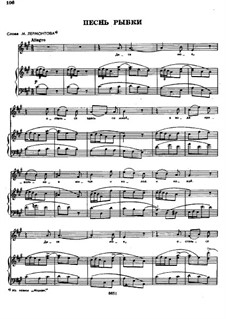 Songs and Romances (Book II): No.36 Song of the Fish by Alexander Dargomyzhsky