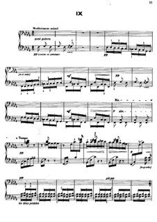 No.9 La sérénade interrompue: For piano by Claude Debussy