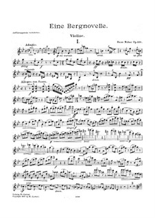 Piano Trio No.4, Op.120: Violin part by Hans Huber