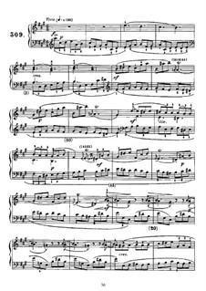 Sonata No.309 in A Major, K.222 L.309 P.236: For piano by Domenico Scarlatti