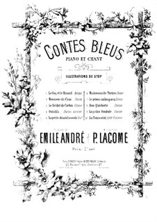 Contes bleus: Contes bleus by Paul Lacôme d'Estalenx