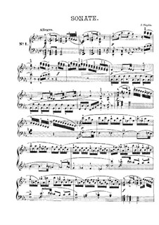 Sonata for Piano No.62 in E Flat Major, Hob.XVI/52: For a single performer by Joseph Haydn