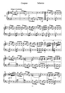 Twelve Pieces , TH 138 Op.40: No.11 Scherzo by Pyotr Tchaikovsky
