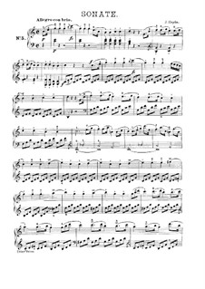 Sonata for Piano No.48 in C Major, Hob.XVI/35: With fingering by Joseph Haydn