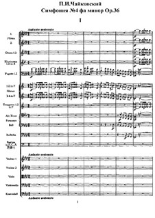 Symphony No.4 in F Minor, TH 27 Op.36: Movement I by Pyotr Tchaikovsky