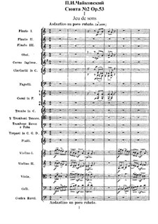 Suite No.2 in C Major, TH 32 Op.53: No.1 Jeu de sons by Pyotr Tchaikovsky