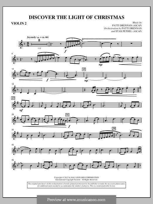 Discover the Light of Christmas by P. Drennan sheet music on MusicaNeo