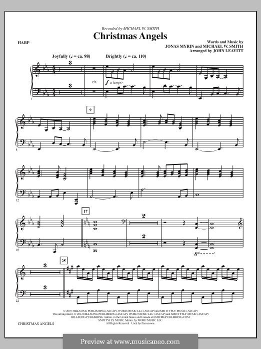 Christmas Angels: Harp part by Jonas Myrin, Michael W. Smith