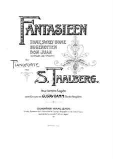 Three Fantasias: Three Fantasias by Sigismond Thalberg
