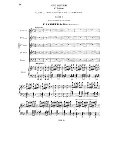 Polyeucte: Acts II, III. Arrangement for voices and piano by Charles Gounod