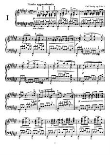 Two Concert Etudes, Op.1b: Two Concert Etudes by Carl Tausig