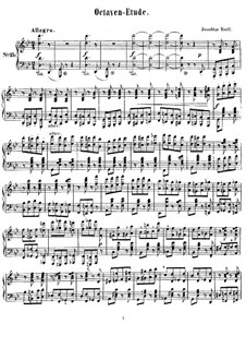 Octave Etude: Octave Etude by Joseph Joachim Raff