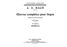 Complete Works for Organ: Volume II, Book I by Johann Sebastian Bach