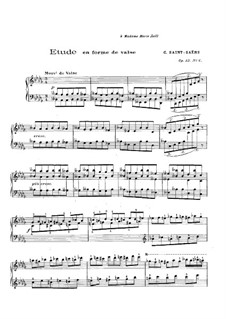 Six Etudes, Op.52: Etude No.6 by Camille Saint-Saëns