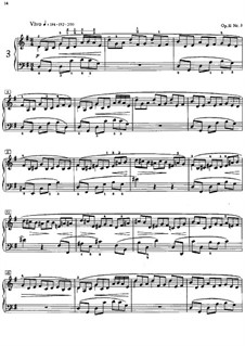 Twenty-Four Preludes, Op.11: Prelude No.3 by Alexander Scriabin