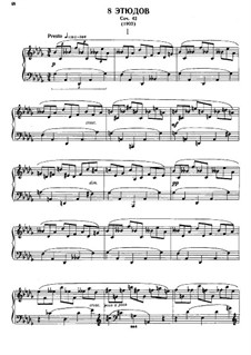 Selected Etudes III: Selected Etudes III by Alexander Scriabin