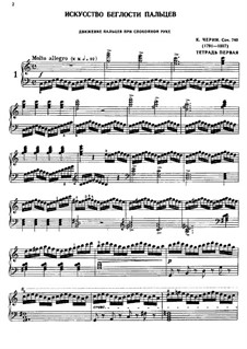 Complete set: For piano by Carl Czerny