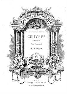 Selected Piano Works, Op.11, 18, 20, 21, 22: Part I by Jean-Henri Ravina