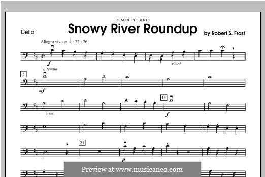 Snowy River Roundup: Cello part by Robert S. Frost