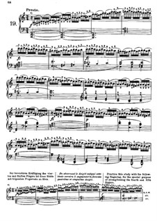 Tausig Edition: Etude No.19 by Muzio Clementi