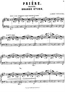 Grand Etude 'Prayer': Grand Etude 'Prayer' by Albert Pieczonka