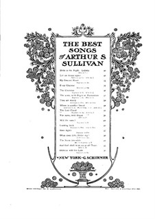 The Lost Chord: F Major by Arthur Seymour Sullivan