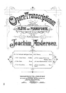 Opera Transcriptions, Op.45: No.8 On Themes from 'The Magic Flute' by Mozart by Joachim Andersen