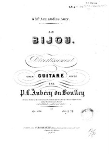 Divertissement, Op.126: Divertissement by Prudent Louis Aubéry du Boulley
