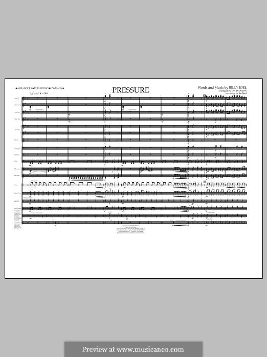 Pressure: Full Score by Billy Joel