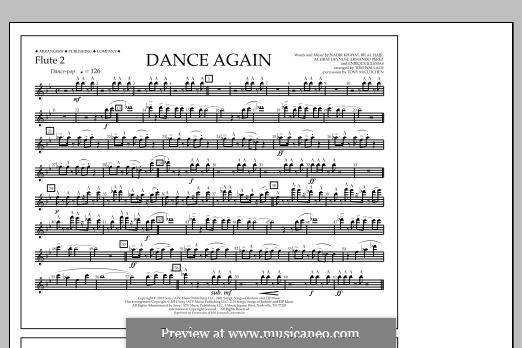 Dance Again (feat. Pitbull): Flute 2 part by Achraf Janussi